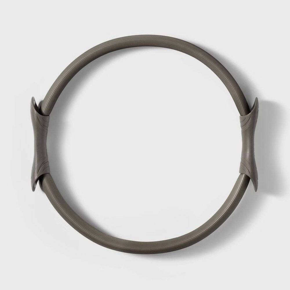 All In Motion Pilates Ring Yoga Wheel Black Exercise Resistance Fitness Circle